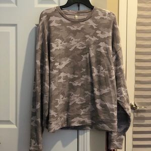 Camo sweatshirt